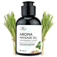 Massage Oil Aroma Body Lemongrass Scent (Thaicream) - 90 Ml. Massage Oil Aroma Body Lemongrass Scent (Thaicream) - 90 Ml.