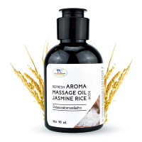 Massage Oil Aroma Body Jasmine Rice Scent (Thaicream) - 90 Ml. Massage Oil Aroma Body Jasmine Rice Scent (Thaicream) - 90 Ml.