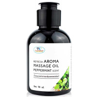 Massage Oil Aroma Body Peppermin Scent (Thaicream) - 90 Ml. Massage Oil Aroma Body Peppermin Scent (Thaicream) - 90 Ml.