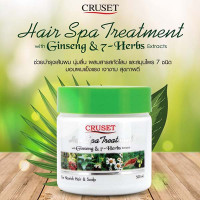 Hair spa hair mask mixed with ginseng extract and 7 types of herbs (Cruset) - 500g. Hair spa hair mask mixed with ginseng extract and 7 types of herbs (Cruset) - 500g.