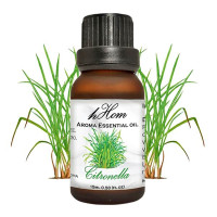 Citronella essential oil (H-Hom) - 15ml. Citronella essential oil (H-Hom) - 15ml.