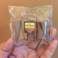 Sandalwood Incense Cone Standard 100% (Harvest) -15g. Sandalwood Incense Cone Standard 100% (Harvest) -15g.