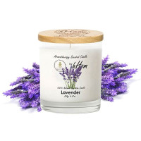 Lavender Aromatherapy Soy Wax Candle (H-hom) - 250g. Lavender Aromatherapy Soy Wax Candle (H-hom) - 250g.