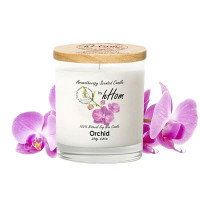 Orchid Aromatherapy Soy Wax Candle (H-hom) - 250g. Orchid Aromatherapy Soy Wax Candle (H-hom) - 250g.