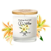 Lily Aromatherapy Soy Wax Candle (H-hom) - 250g. Lily Aromatherapy Soy Wax Candle (H-hom) - 250g.