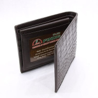 Men's wallet 100% genuine crocodile leather brown AW070 (Findig) - 1 pc. Men's wallet 100% genuine crocodile leather brown AW070 (Findig) - 1 pc.