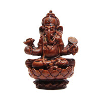 Statuette elephant-headed god Ganesha, luck and wisdom - 11cm. Statuette elephant-headed god Ganesha, luck and wisdom - 11cm.