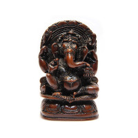 Figurine Ganesha, the elephant god of luck and wisdom - 9.5 cm. Figurine Ganesha, the elephant god of luck and wisdom - 9.5 cm.