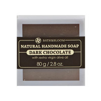 Dark Chocolate Natural Soap (Bath&Bloom) - 80g. Dark Chocolate Natural Soap (Bath&Bloom) - 80g.