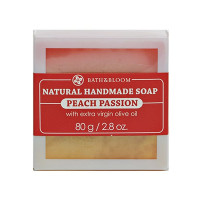Peach Passion Natural Soap (Bath&Bloom) - 80g. Peach Passion Natural Soap (Bath&Bloom) - 80g.