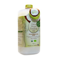 Natural first-pressed coconut oil with dispenser (Green Case) - 500ml. Natural first-pressed coconut oil with dispenser (Green Case) - 500ml.