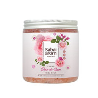 Rose de Siam Body Scrub (Sabai Arom) - 300g. Rose de Siam Body Scrub (Sabai Arom) - 300g.