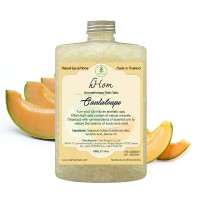 Aromatherapy salt soak Contaloupe scent (H-Hom) - 600g.