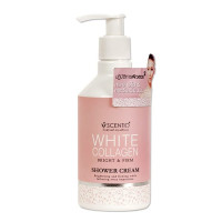 White Collagen Bright & Firm Shower Cream (SCENTIO) - 250ml. White Collagen Bright & Firm Shower Cream (SCENTIO) - 250ml.
