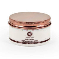 Moisturizing Face & Body Cream - Extra Virgin Coconut Oi (Mistique Arom) - 100g.