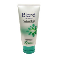 Facial Foam Pure Smooth Bright (Biore) - 100g. Facial Foam Pure Smooth Bright (Biore) - 100g.