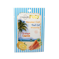 Gel peeling roll for the face with an extract of carrots and oranges (Facy) - 15g. Gel peeling roll for the face with an extract of carrots and oranges (Facy) - 15g.