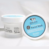 Milk Plus Bright and White Whitening Facial Mask (SCENTIO) - 100ml. Milk Plus Bright and White Whitening Facial Mask (SCENTIO) - 100ml.