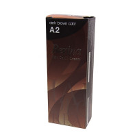Cream hair color dark brown - A2 (Berina) - 60g. Cream hair color dark brown - A2 (Berina) - 60g.
