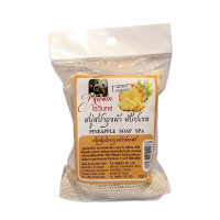Natural pineapple soap in a washcloth (P.S. Beauty) - 100g. Natural pineapple soap in a washcloth (P.S. Beauty) - 100g.
