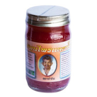Red Thai balm for body warming (Ya Tim) - 200g. Red Thai balm for body warming (Ya Tim) - 200g.
