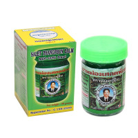 Green Thai body balm MHO-LANG (Kongkaherb) - 50g. Green Thai body balm MHO-LANG (Kongkaherb) - 50g.