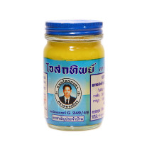 Yellow Thai balsam O-soda (Kongka herb) - 100g. Yellow Thai balsam O-soda (Kongka herb) - 100g.