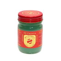 Thai Balm Golden Flag With Ginger (Thongtong Brand) - 60g. Thai Balm Golden Flag With Ginger (Thongtong Brand) - 60g.
