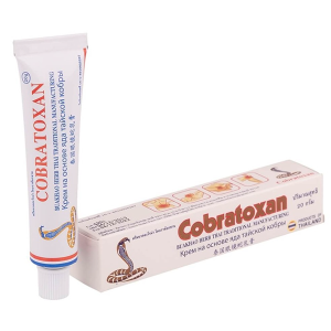 Pain cream based on Thai cobra venom (Cobratoxan) - 20g. Pain cream based on Thai cobra venom (Cobratoxan) - 20g.