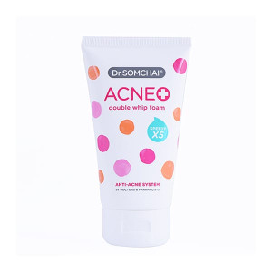 Acne Double Whip Foam (Dr.Somchai) - 100g. Acne Double Whip Foam (Dr.Somchai) - 100g.