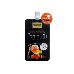 Whitening Mask Cream Turmeric Extract 3 in 1 (Supaporn) - 12g. Whitening Mask Cream Turmeric Extract 3 in 1 (Supaporn) - 12g.