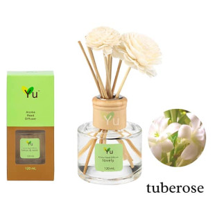 Tuberose  Aromatherapy Reed Diffuser (Ya) -  120 ml.