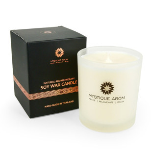 Ocean - Natural Aromatherapy Soy Wax Candle (Mistique Arom) - 190g.