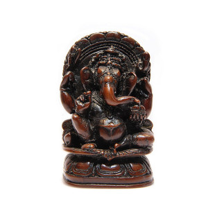 Figurine Ganesha, the elephant god of luck and wisdom - 9.5 cm.