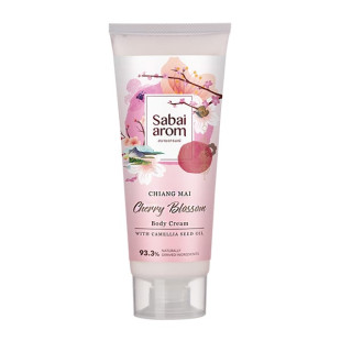 Cherry Blossom Body Cream (Sabai Arom)  200 g.