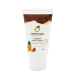 Coconut cream for hands Pineapple & Mango (Tropicana) - 50g.