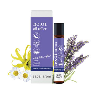 Luxury Aroma Neck Roller NO.01 Spot Roller (Sabai Arom) -8 ml.