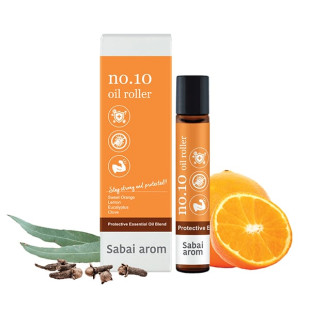 Luxury Aroma Neck Roller NO.10 Spot Roller (Sabai Arom) -8 ml.