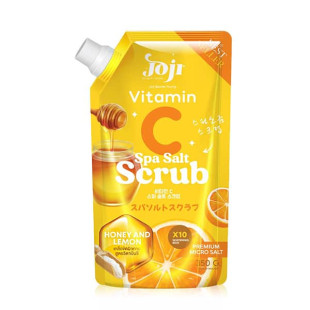 Vitamin C Spa Salt Scrub Honey & Lemon (Joji) 350g.