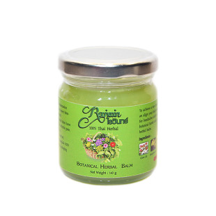 Thai Herbal Botanical Herbal Balm 140g (Rajvijn) - 140g. 