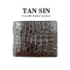Men's wallet 100% genuine crocodile leather, whole crocodile leather (TAN SIN) - 1 pc. Men's wallet 100% genuine crocodile leather, whole crocodile leather (TAN SIN) - 1 pc.