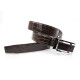 Men's Natural Crocodile Leather Belt (FINDIG) - Brown Men's Natural Crocodile Leather Belt (FINDIG) - Brown