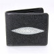 Men's wallet 100% genuine stingray leather AF044 (Findig) - 1 pc.