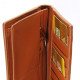 Women's clutch made from 100% genuine crocodile leather tan (Findig) - 1 pc. Women's clutch made from 100% genuine crocodile leather tan (Findig) - 1 pc.