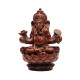 Statuette elephant-headed god Ganesha, luck and wisdom - 11cm.