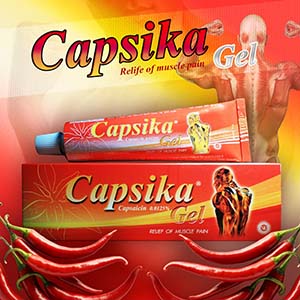 Anesthetic gel Capsika (Bangkok Lab) - 60gr.